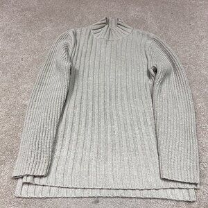 Rusty Sweater Women’s Beige Long Sleeve Pullover Size Medium